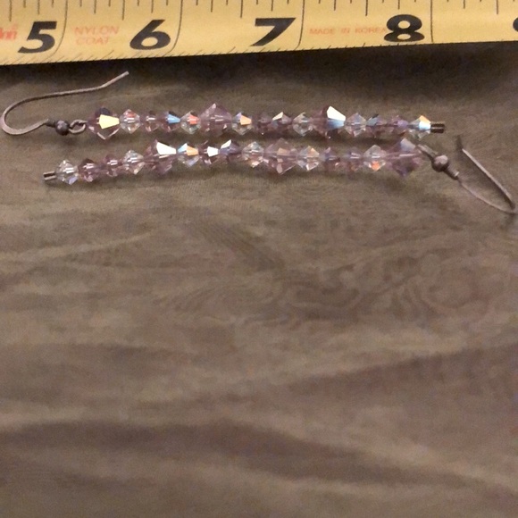 Swarovski Crystal dangle earrings - Picture 4 of 4